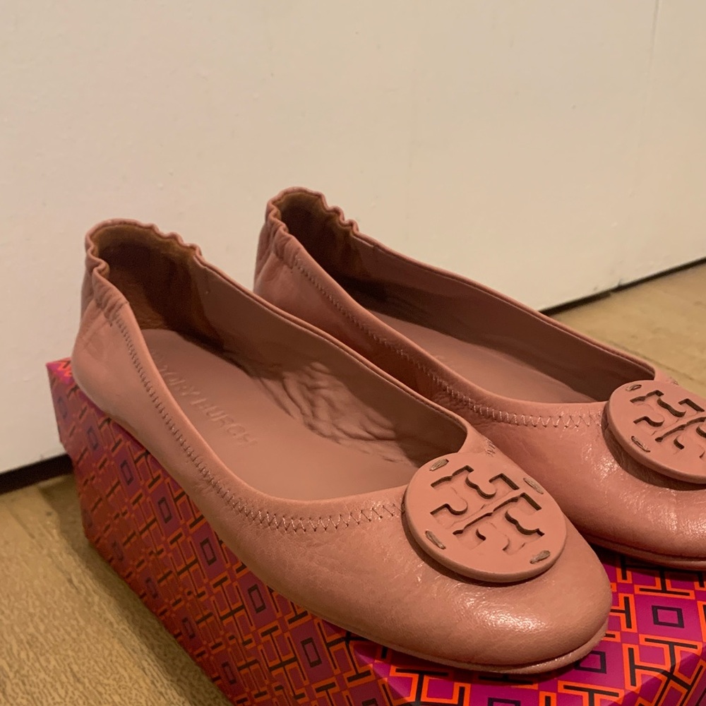 Tory Burch Rosa Minnie Ballet Flats View 4